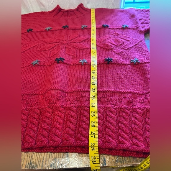 📍 VINTAGE ESPRIT SPORT 💯 wool knit sweater size XXL oversized ⚠️ - Picture 5 of 10